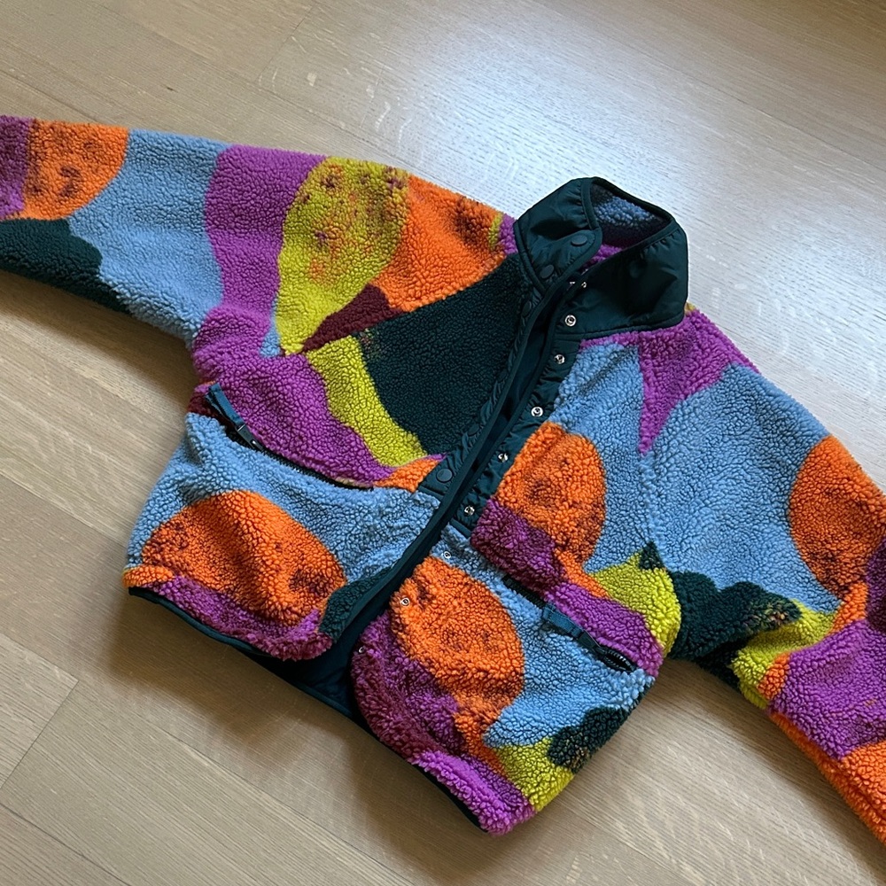 FP Movement by Free People Multicolor Fleece Jacket